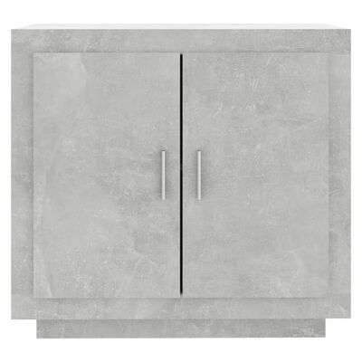 vidaXL Sideboard Concrete Grey 80x40x75 cm Engineered Wood