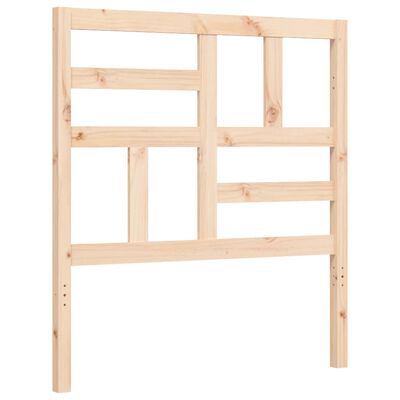 vidaXL Bed Frame without Mattress 90x200 cm Solid Wood