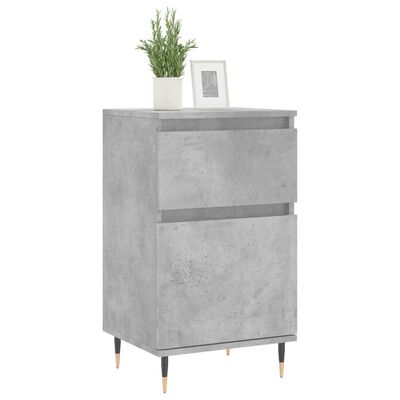 vidaXL Sideboard Concrete Grey 40x35x70 cm Engineered Wood