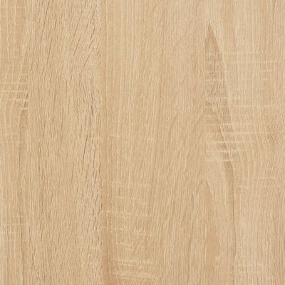 vidaXL Sideboard Sonoma Oak 34.5x34x90 cm Engineered Wood