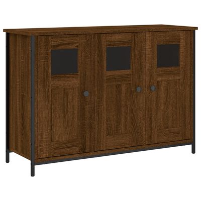 vidaXL Sideboard Brown Oak 100x35x70 cm Engineered Wood