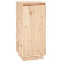 vidaXL Shoe Cabinet 35x35x80 cm Solid Wood Pine
