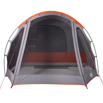 vidaXL Family Tent 6-Person Grey Waterproof