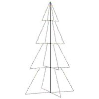 vidaXL Christmas Cone Tree 360 LEDs Indoor and Outdoor 143x250 cm