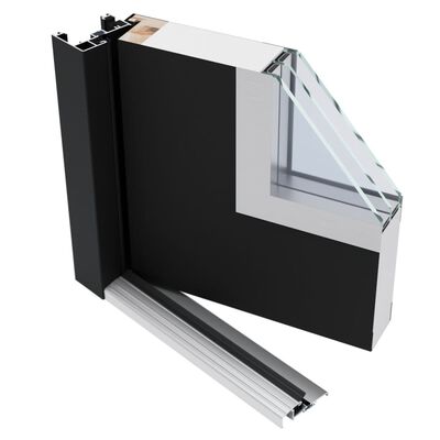vidaXL Front Door White 110x207.5 cm Aluminium