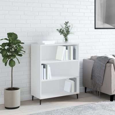 vidaxL Shelf Cabinet White 69.5x32.5x90 cm Engineered Wood