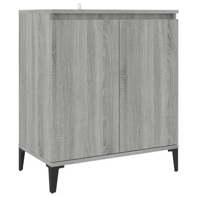 vidaXL Sideboard Grey Sonoma 60x35x70 cm Engineered Wood