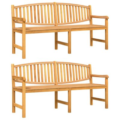 vidaXL 5 Piece Garden Dining Set Solid Wood Teak