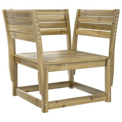 vidaXL 5 Piece Garden Lounge Set Impregnated Wood Pine