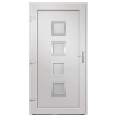 vidaXL Front Door Anthracite 108x200 cm PVC