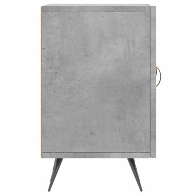 vidaXL TV Cabinet Concrete Grey 150x30x50 cm Engineered Wood