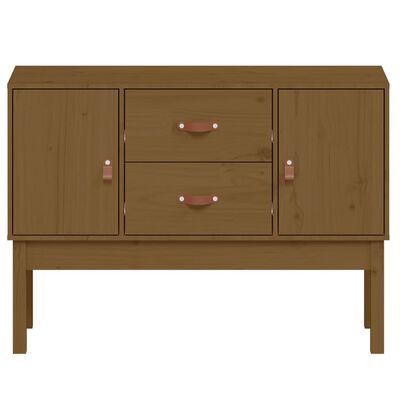 vidaXL Sideboard Honey Brown 110x40x78 cm Solid Wood Pine