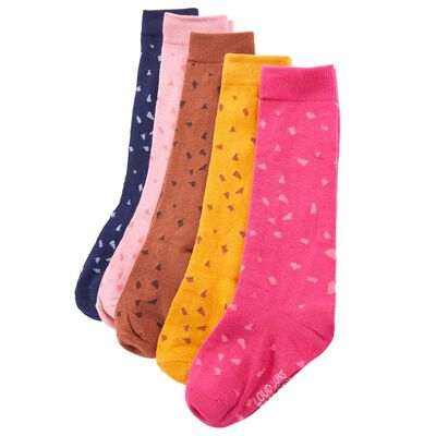 Kids' Socks 5 Pairs EU 23-26