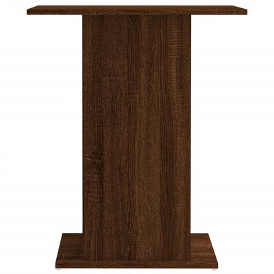 vidaXL Aquarium Stand Brown Oak 60.5x36x72.5 cm Engineered Wood