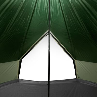 vidaXL Family Tent Tipi 8-Person Green Waterproof