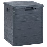 vidaXL Garden Storage Box 90 L Anthracite