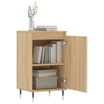 vidaXL Sideboard Sonoma Oak 40x35x70 cm Engineered Wood