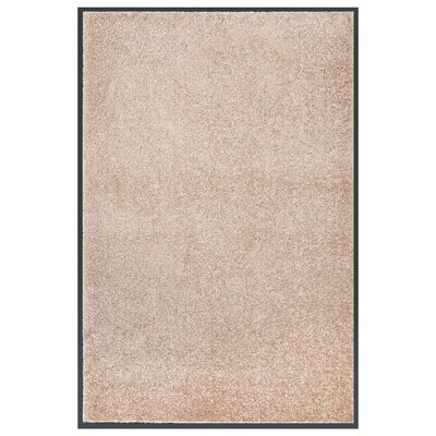 vidaXL Doormat Beige 80x120 cm