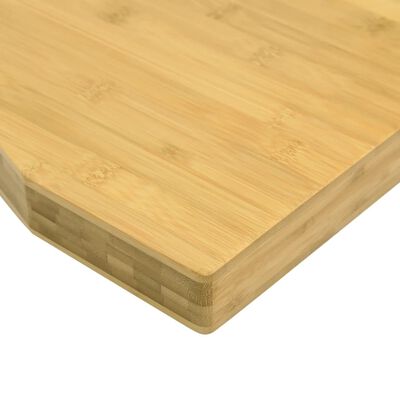 vidaXL Desk Top 110x60x4 cm Bamboo