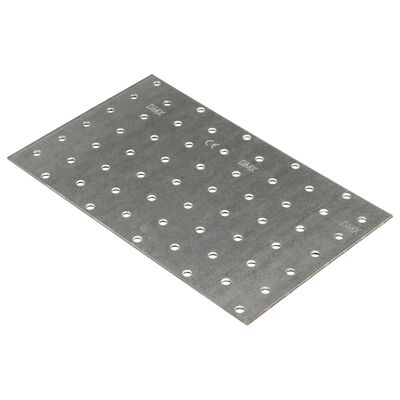 vidaXL Perforated Plates 20 pcs 2 mm 200x120 mm Galvanised Steel