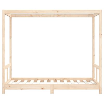 vidaXL Kids Bed Frame 80x160 cm Solid Wood Pine