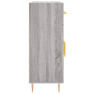 vidaXL Sideboard Grey Sonoma 69.5x34x90 cm Engineered Wood