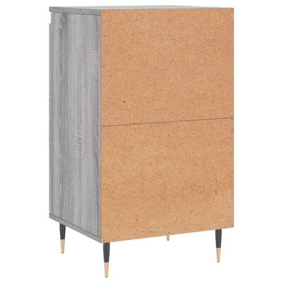 vidaXL Sideboard Grey Sonoma 40x35x70 cm Engineered Wood