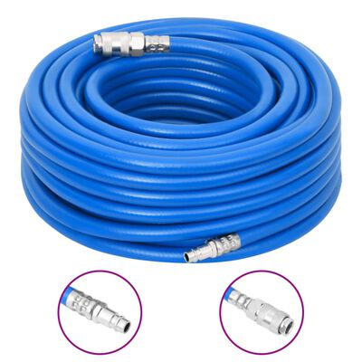 vidaXL Air Hose Blue 0.7" 5 m PVC