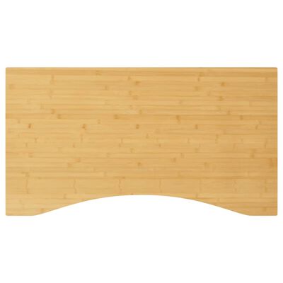 vidaXL Desk Top 110x60x4 cm Bamboo