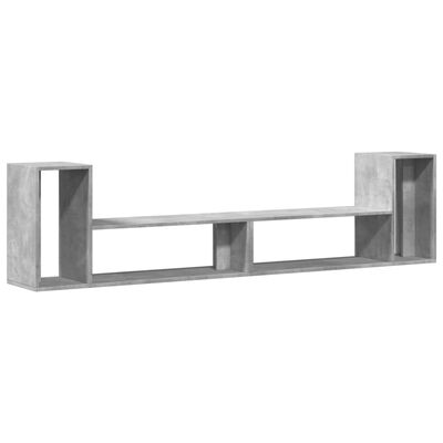 vidaXL TV Cabinets 2 pcs Concrete Grey 100x30x50 cm Engineered Wood