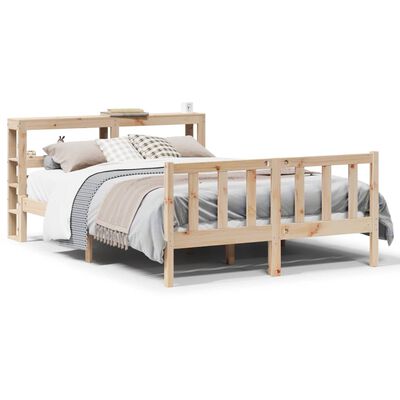 vidaXL Bed Frame without Mattress 160x200 cm Solid Wood Pine