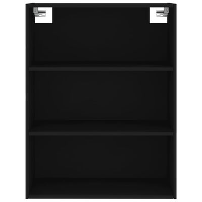 vidaXL Highboard Black 69.5x34x180 cm Engineered Wood