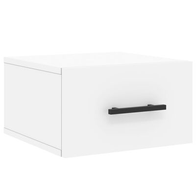 vidaXL Wall-mounted Bedside Cabinets 2 pcs White 35x35x20 cm