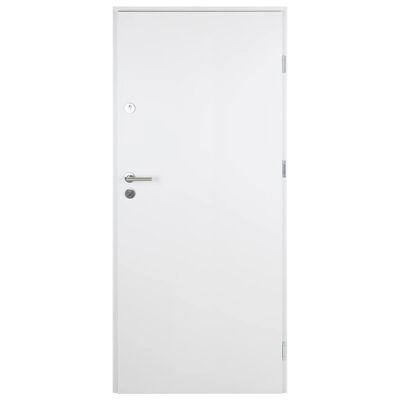 vidaXL Front Door White 100x200 cm Aluminium