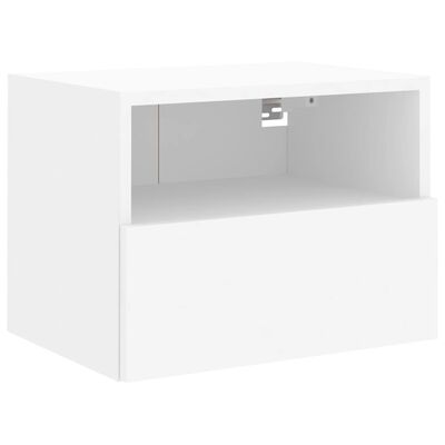 vidaXL TV Wall Cabinets 2 pcs White 40x30x30 cm Engineered Wood