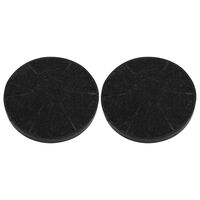 vidaXL Range Hood Charcoal Filters 2 pcs 105x21 mm