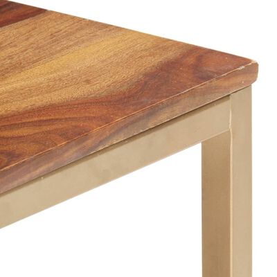 vidaXL Side Table 60x60x40 cm Solid Wood