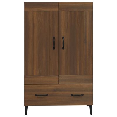 vidaXL Highboard Brown Oak 70x31x115 cm Engineered Wood