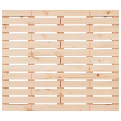 vidaXL Wall Headboard 106x3x91.5 cm Solid Wood Pine