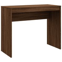 vidaXL Desk Brown Oak 90x40x72 cm Engineered Wood