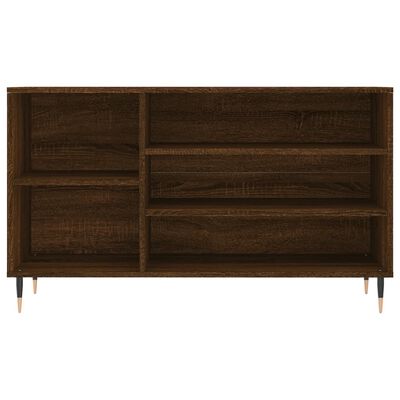 vidaXL Shoe Cabinet Brown Oak 102x36x60 cm Engineered Wood