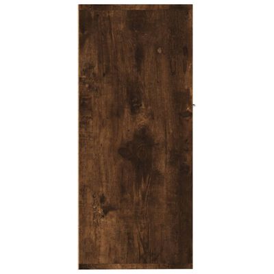vidaXL Sideboard Smoked Oak 88x30x70 cm Engineered Wood