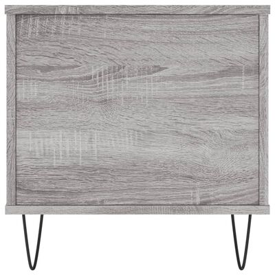 vidaXL Coffee Table Grey Sonoma 90x44.5x45 cm Engineered Wood