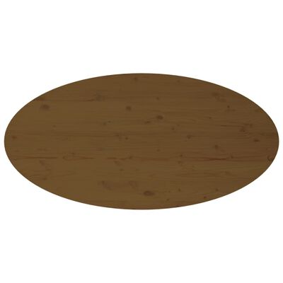 vidaXL Coffee Table Honey Brown 110x55x45 cm Solid Wood Pine