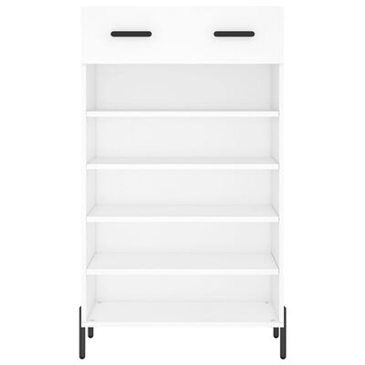 vidaXL Shoe Cabinet White 60x35x105 cm Engineered Wood