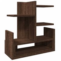 vidaXL Desk Organiser Brown Oak 49x20x52.5 cm Engineered wood