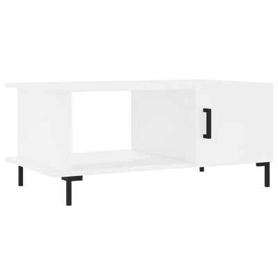 vidaXL Coffee Table White 90x50x40 cm Engineered Wood