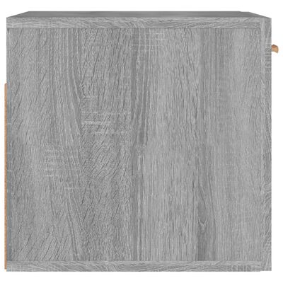 vidaXL Wall Cabinet Grey Sonoma 80x35x36.5 cm Engineered Wood