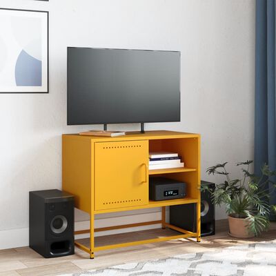 vidaXL TV Cabinet Anthracite 100.5x39x60.5 cm Steel