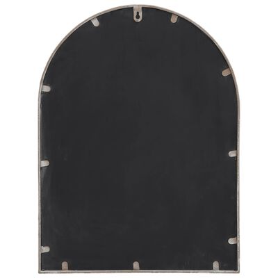 vidaXL Garden Mirror Sand 60x45 cm Iron for Outdoor Use